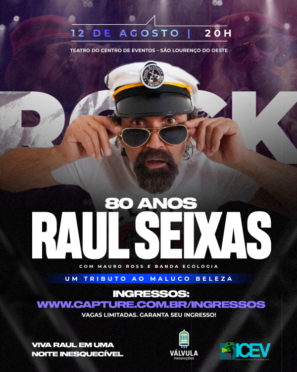 80 anos Raul Seixas - SLO