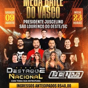 Mega baile do Vasco 09/08