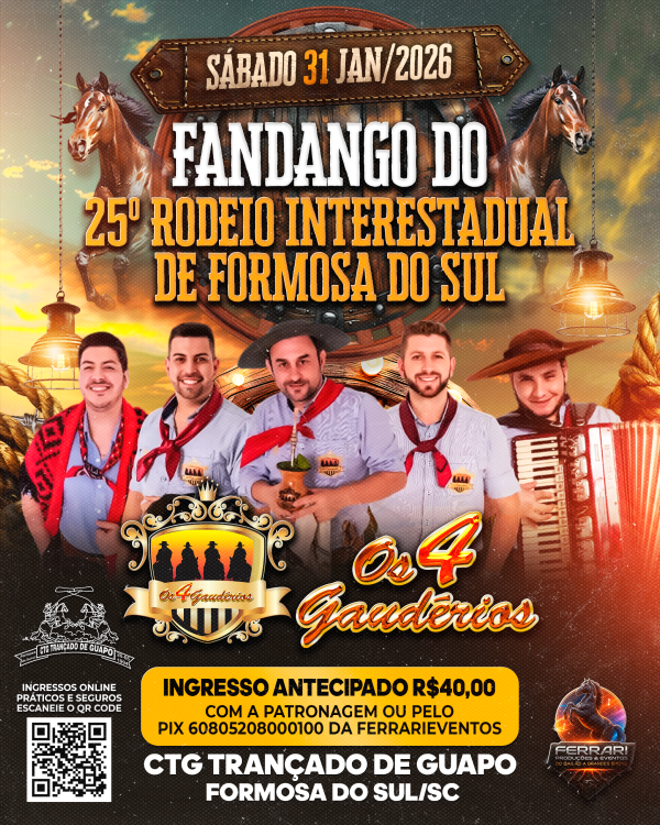 FANDANGO DO 25º RODEIO INTERESTADUAL